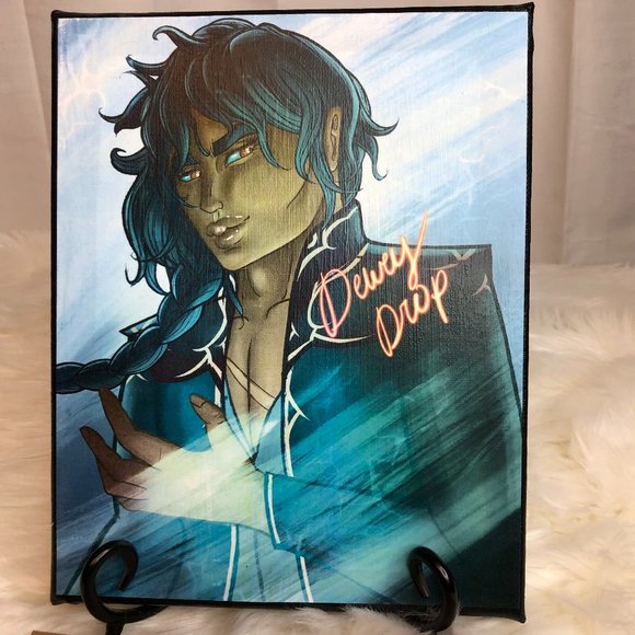 Anime Art Print Kadek on Canvas 8 x 10 Sci-Fi Fantasy Art Illustration - Picture 1 of 7